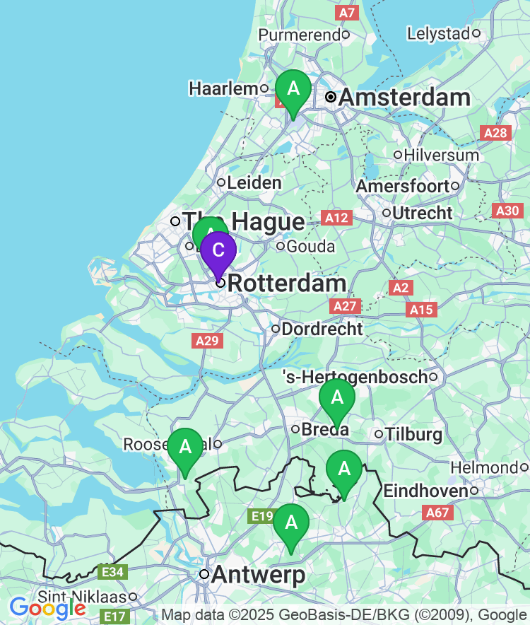 Rotterdam Available Airport Options